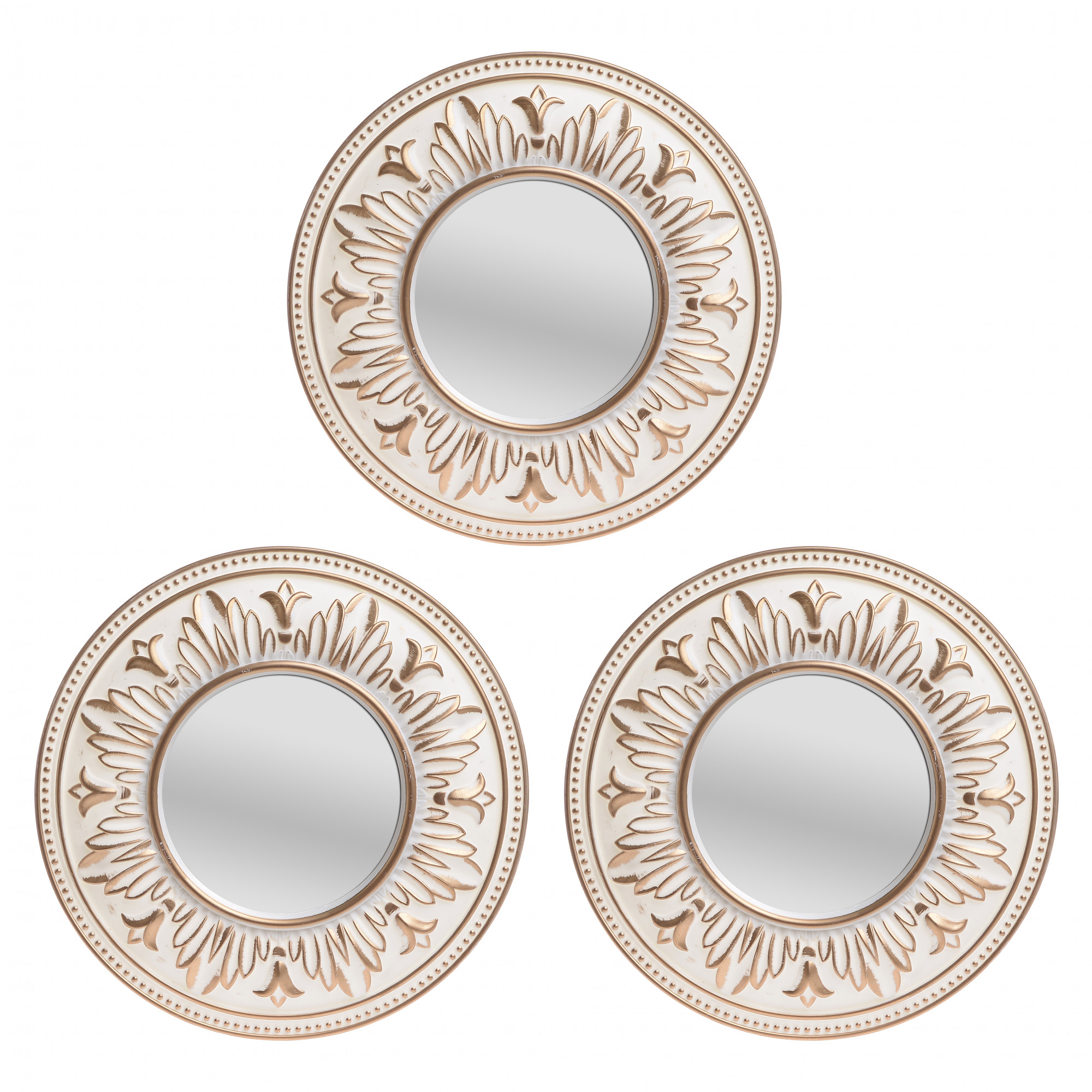 3895956.0012 ЗЕРКАЛО НАСТЕННОЕ, НАБОР 3 ШТ TO4ROOMS 