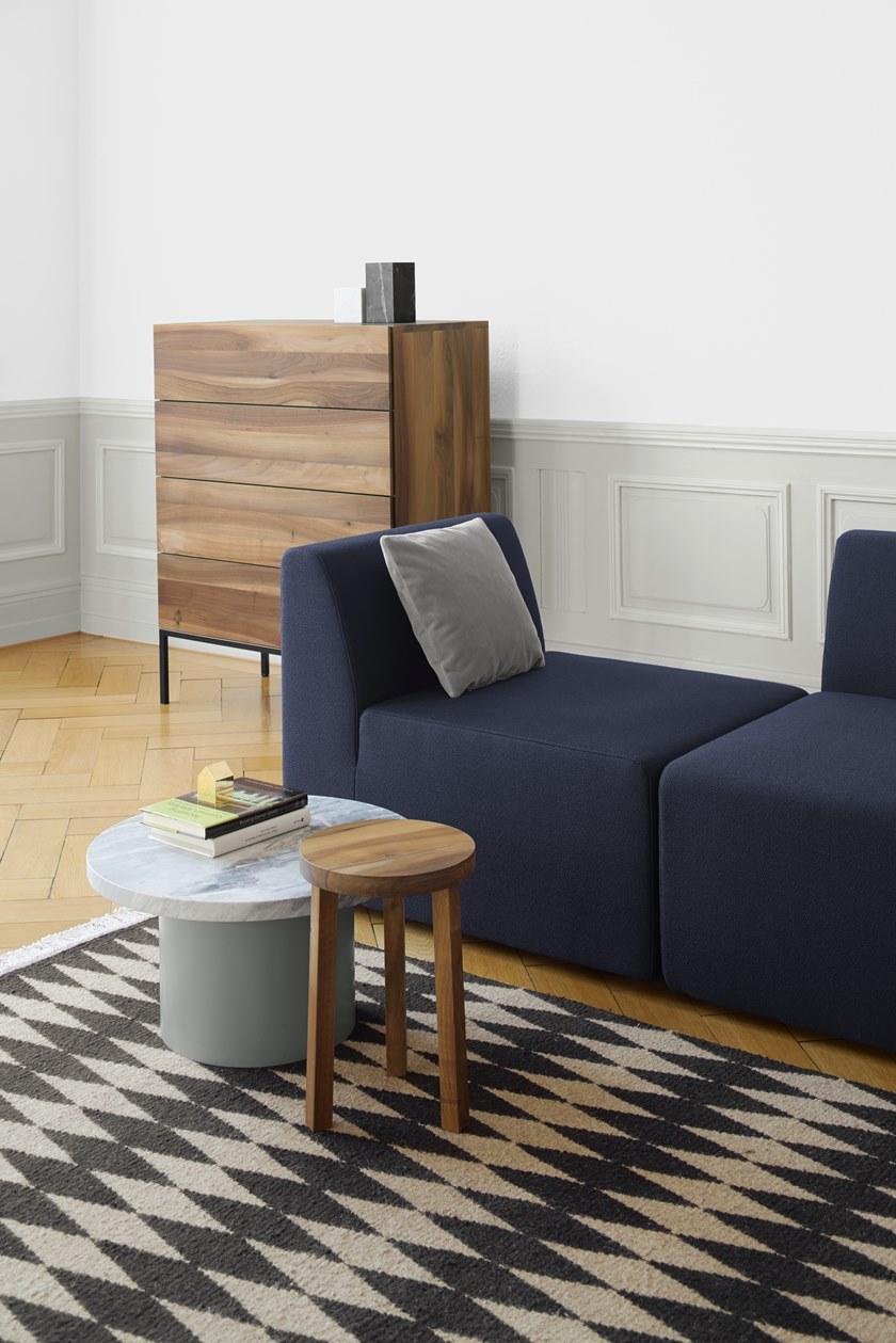 e15 Шерстяной коврик с геометрическими мотивами  Cp02  - Вид №3