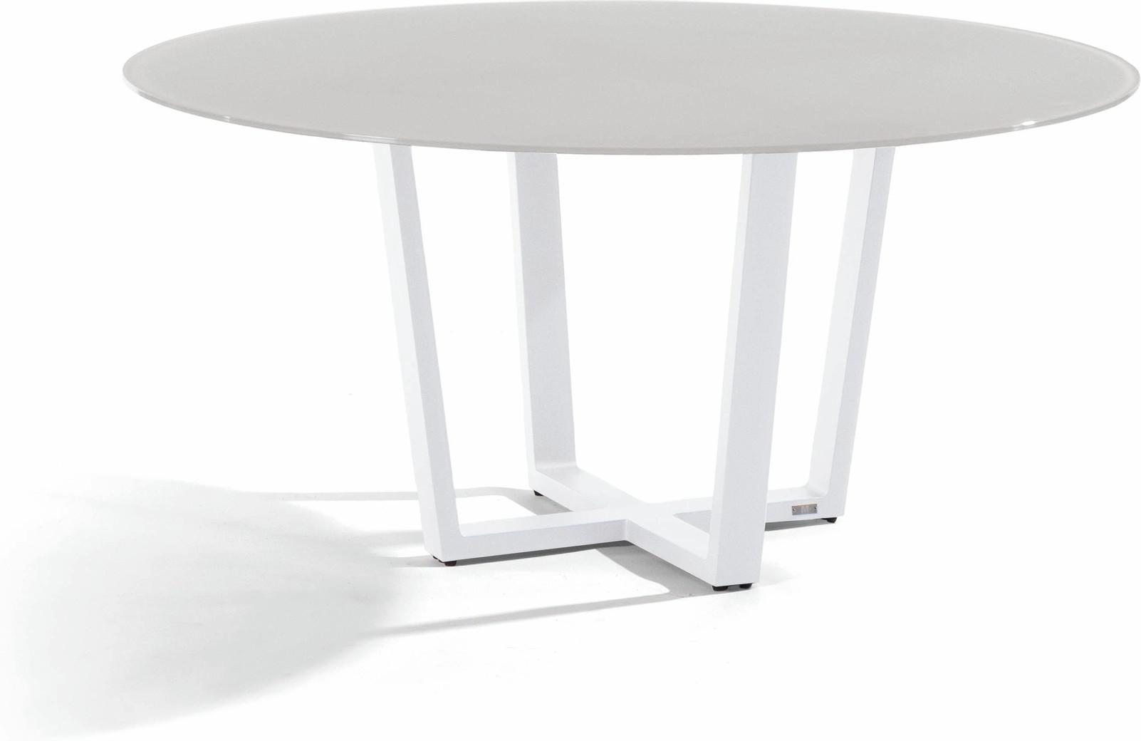 MNST715 Обеденный стол pca white f8 ⌀155см Manutti Fuse