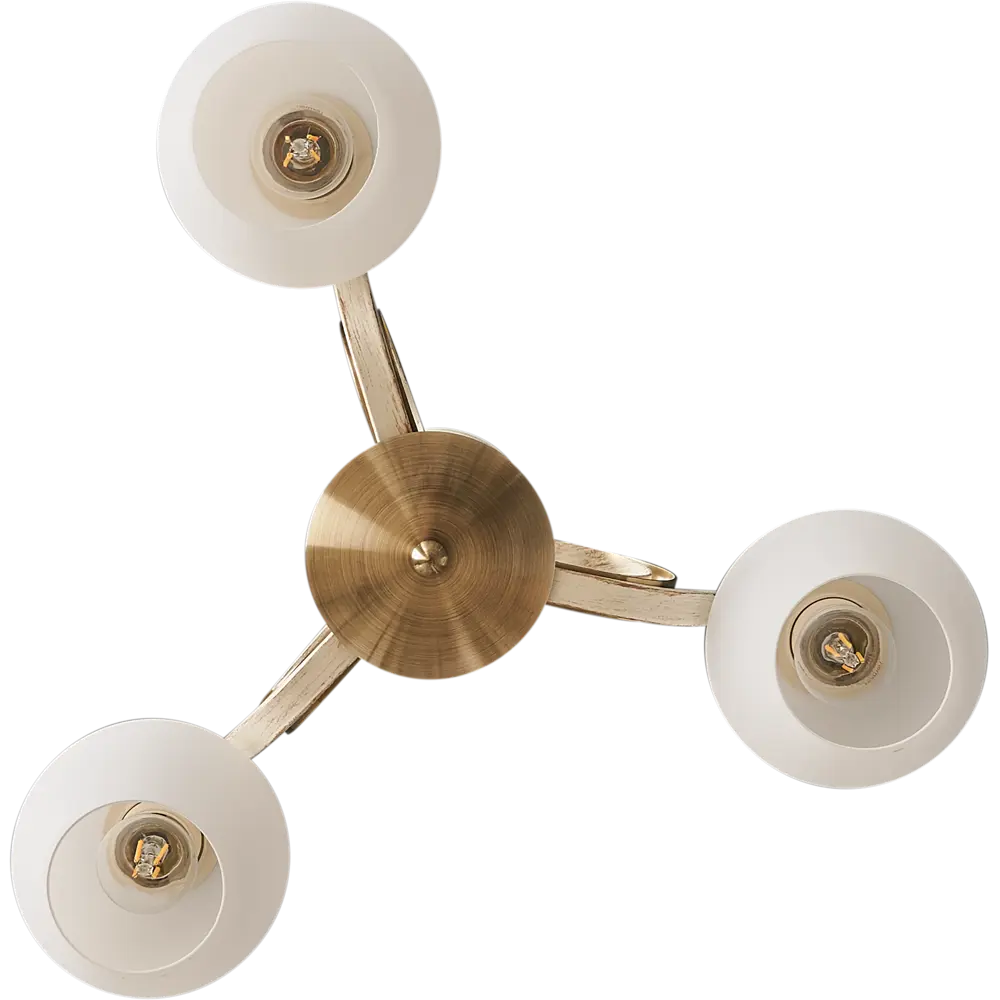 Люстра 5255-3 Porto 3хЕ14х40 Вт цвет бежевый LAMPLANDIA STLM-2015601 - Вид №1