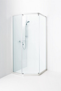 4983016809 Душевая стенка IDO Showerama 8-3 для пятиугольного душа, 800x900 мм