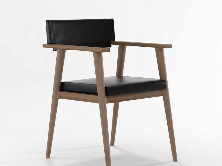 KARPENTER Мягкое кожаное кресло с подлокотниками Vintage sun-id-1444789 - Вид №19