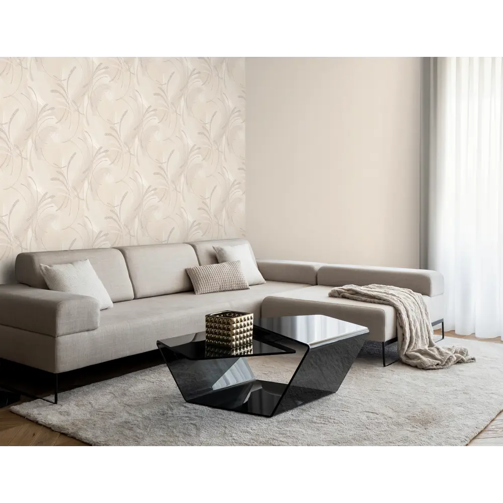 Обои флизелиновые Ateliero Extra бежевые 1.06 м At585192 STLM-2206252 - Вид №4