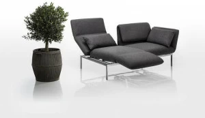 brühl 2-местный диван-кровать из ткани Roro