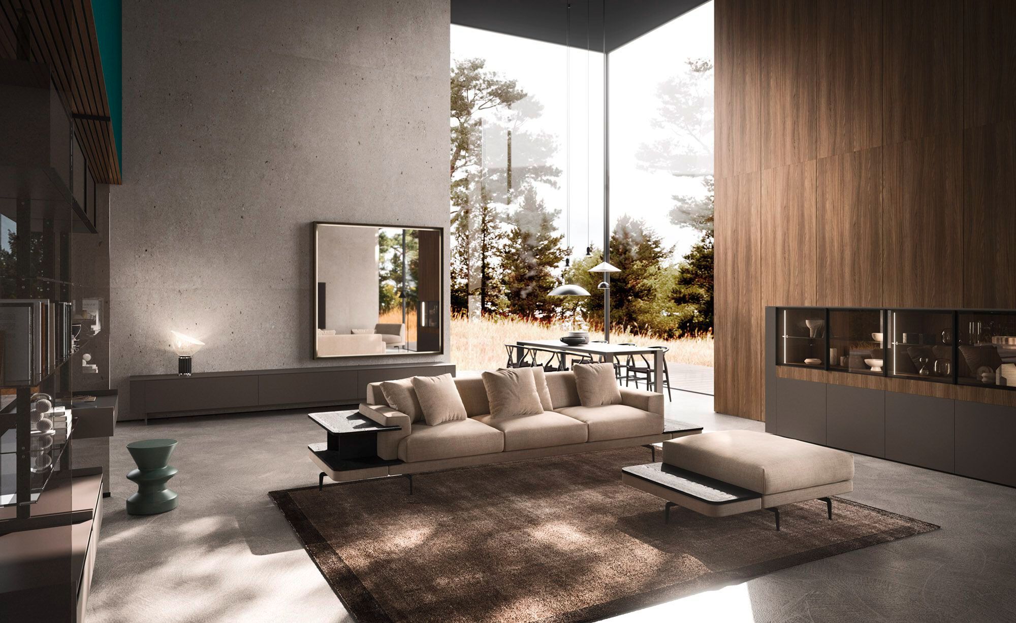 Зеркало со встроенным настенным освещением Arrital Feeling Home ARCH-00032125 - Вид №1