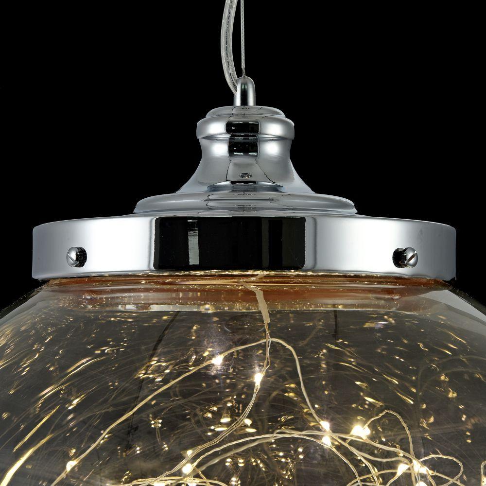 Подвесной светодиодный светильник Freya Isabel FR6157-PL-24W-TR FREYA ISABEL 200271 Хром - Вид №1