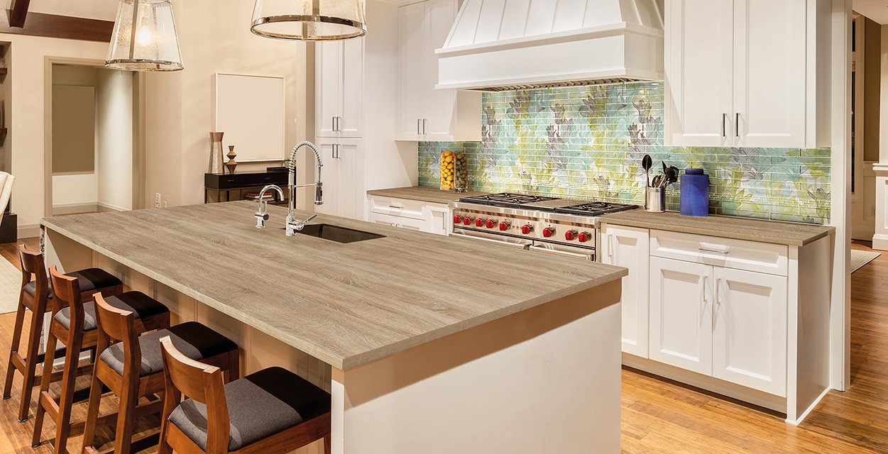 Столешницы для кухни - Винтажный дуб LIGRON LIST387 3027 - Вид №6