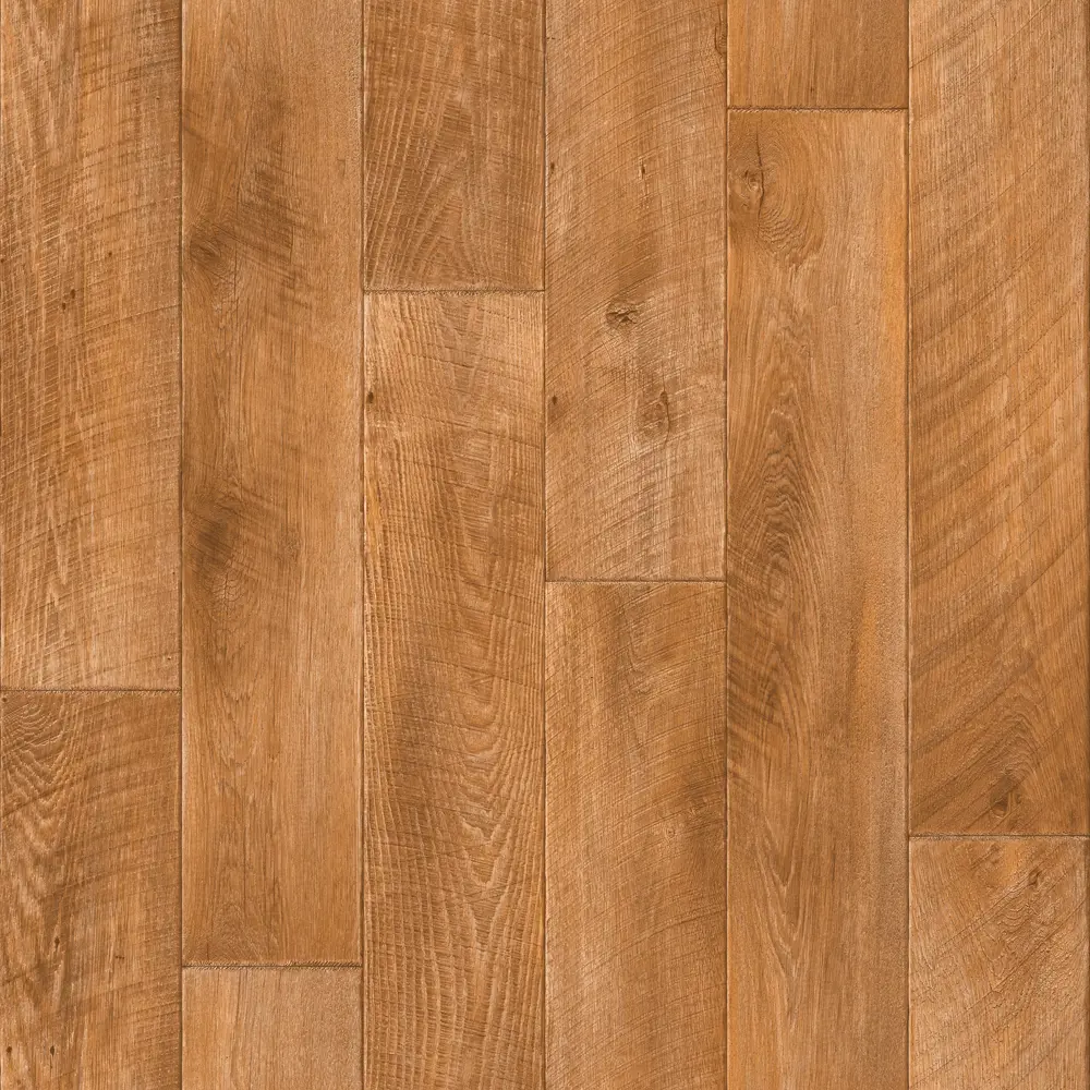 Линолеум полукоммерческий KREAFORTA «Катанга» 2 м - коричневый под дерево 89427485 STLM-1577640 - Вид №1