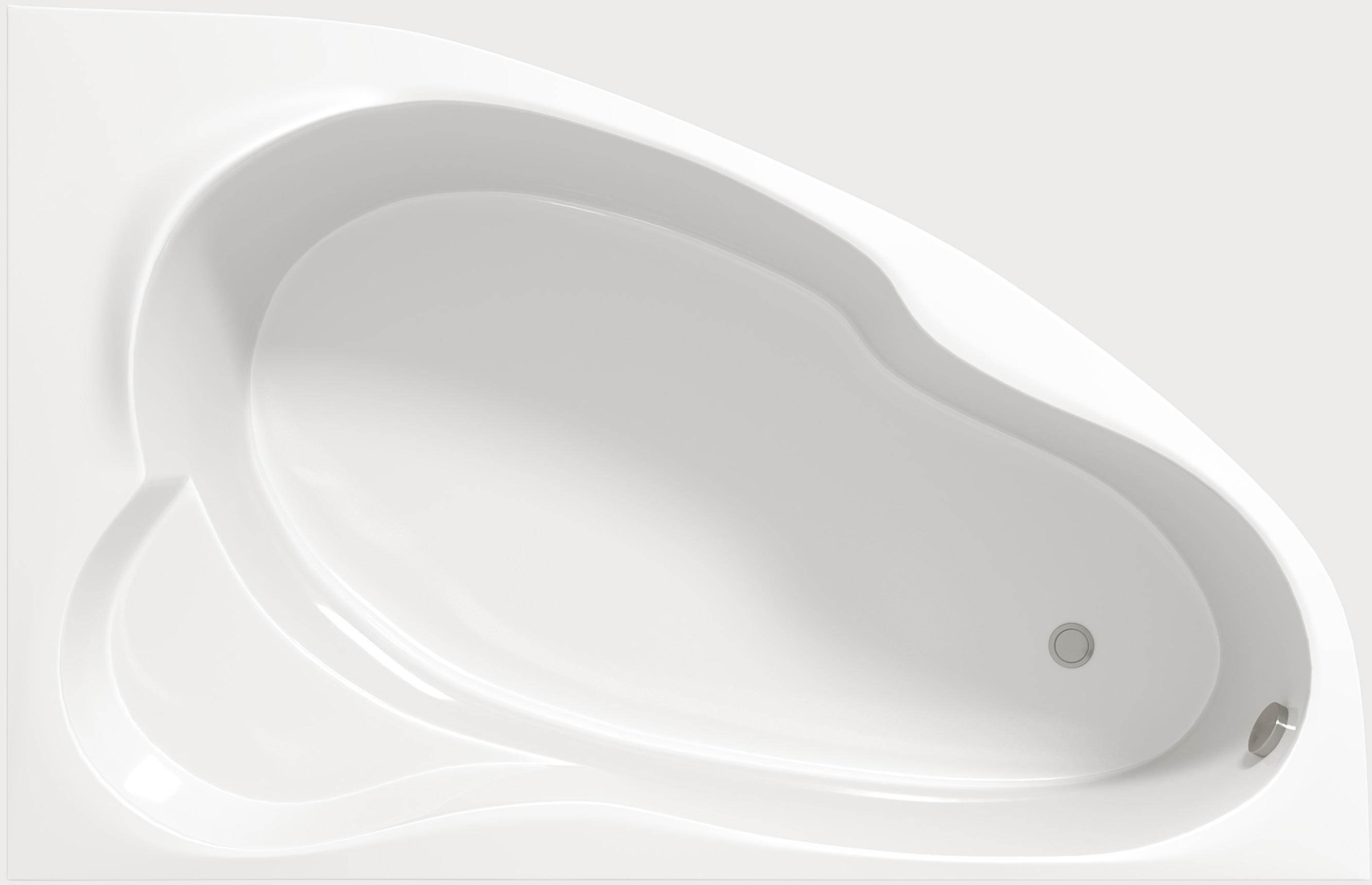 90446671 Прямоугольная ванна 16-14090L 140х90см акрил Glaze STLM-0225648 CRETO