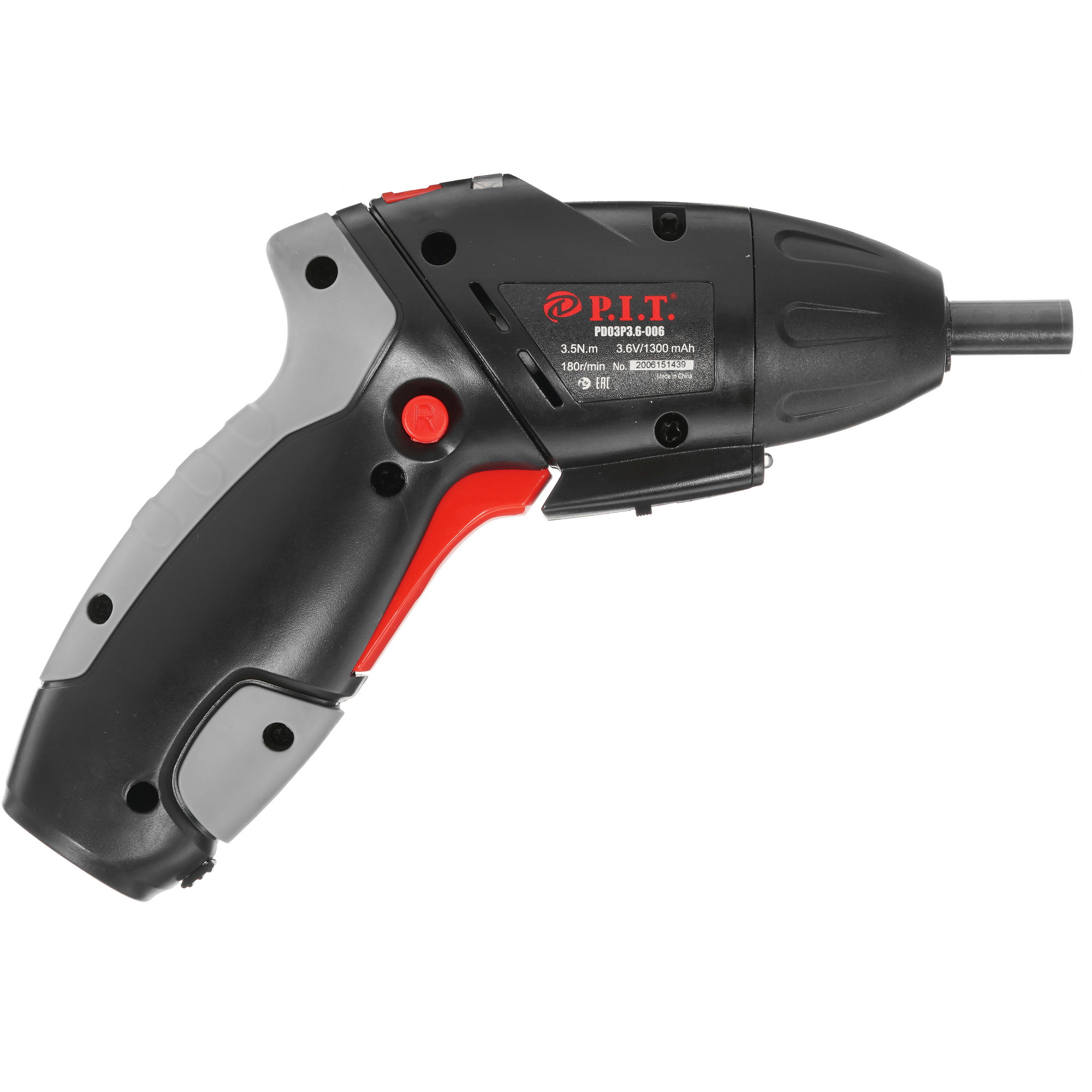 Аккумуляторная отвертка PIT PD03P3.6-006 5308128 STDN-0088449 - Вид №1