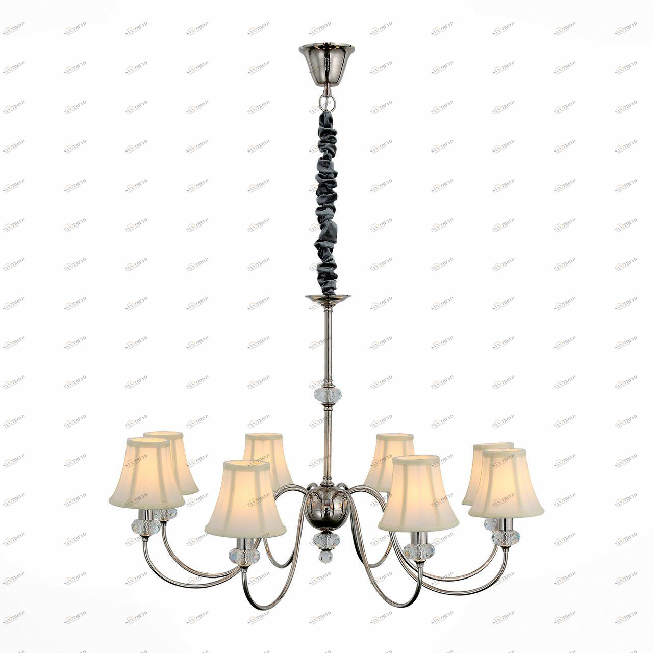 Подвесная люстра ST Luce Medusso SL816.103.08 ST LUCE ДИЗАЙНЕРСКИЕ, MEDUSSO 108694 Бежевый 