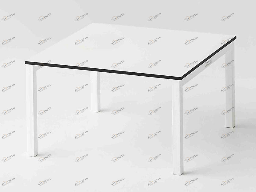 GABER Низкий квадратный журнальный столик из compactop® Claro slim sun-id-1478923