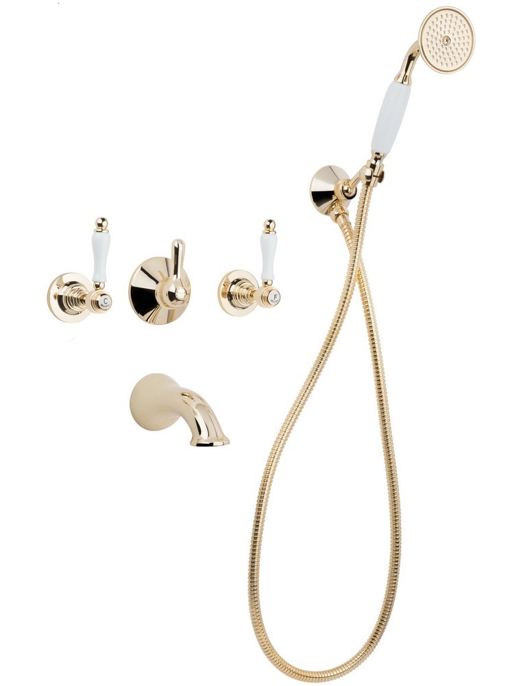 B3-126/B/E
+ 084055 Bellosta Rubinetterie ВСТРОЕННЫЙ МОДУЛЬ С ДИВЕРТЕРОМ НА 2 ВЫХОДА + ГНЕЗДО И ПОЛНЫМ ДУПЛЕКСОМ 