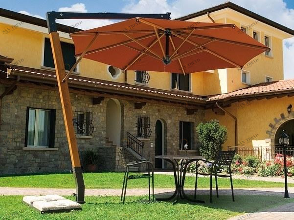 Scolaro Parasol Круглый зонт с боковой стойкой Palladio C3500 pab