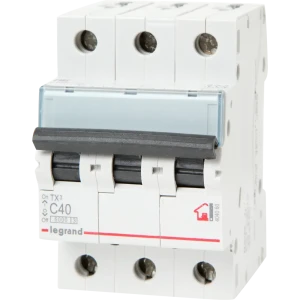 Автоматический выключатель Legrand TX3 3P C40 А 6 кА 10306580 STLM-2111895