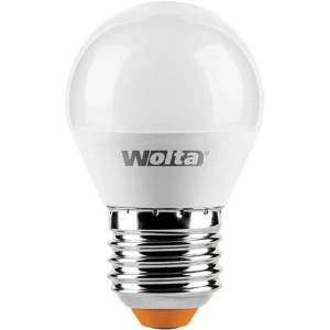 Лампа светодиодная Wolta шар E27 5.5 Вт 500 Лм свет дневной