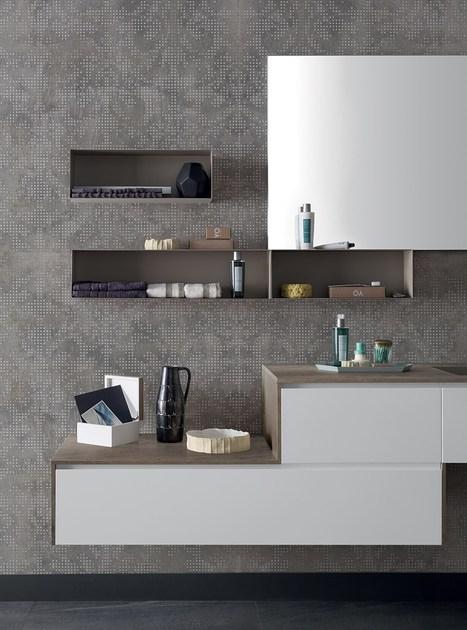 RAB Arredobagno Настенная тумба под умывальник с ящиками 3.0 sun-id-1424937 - Вид №1