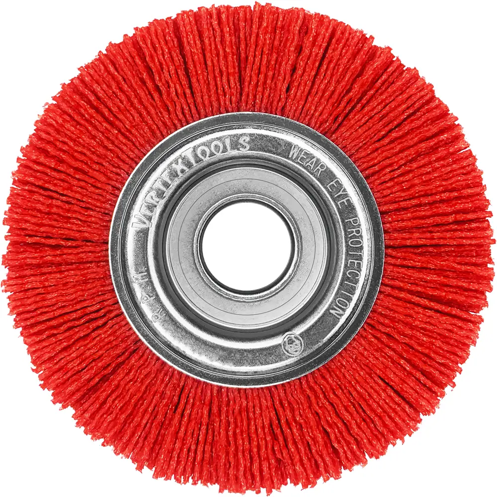 Дисковая щетка Vertextools для УШМ 150 мм с нейлоновой щетиной 84276127 STLM-1571804