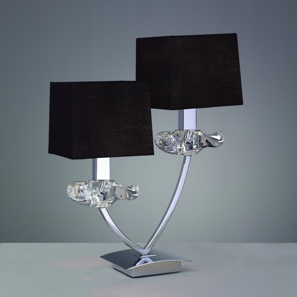 066788 Настольная лампа 2L черная Mantra Akira - Вид №3