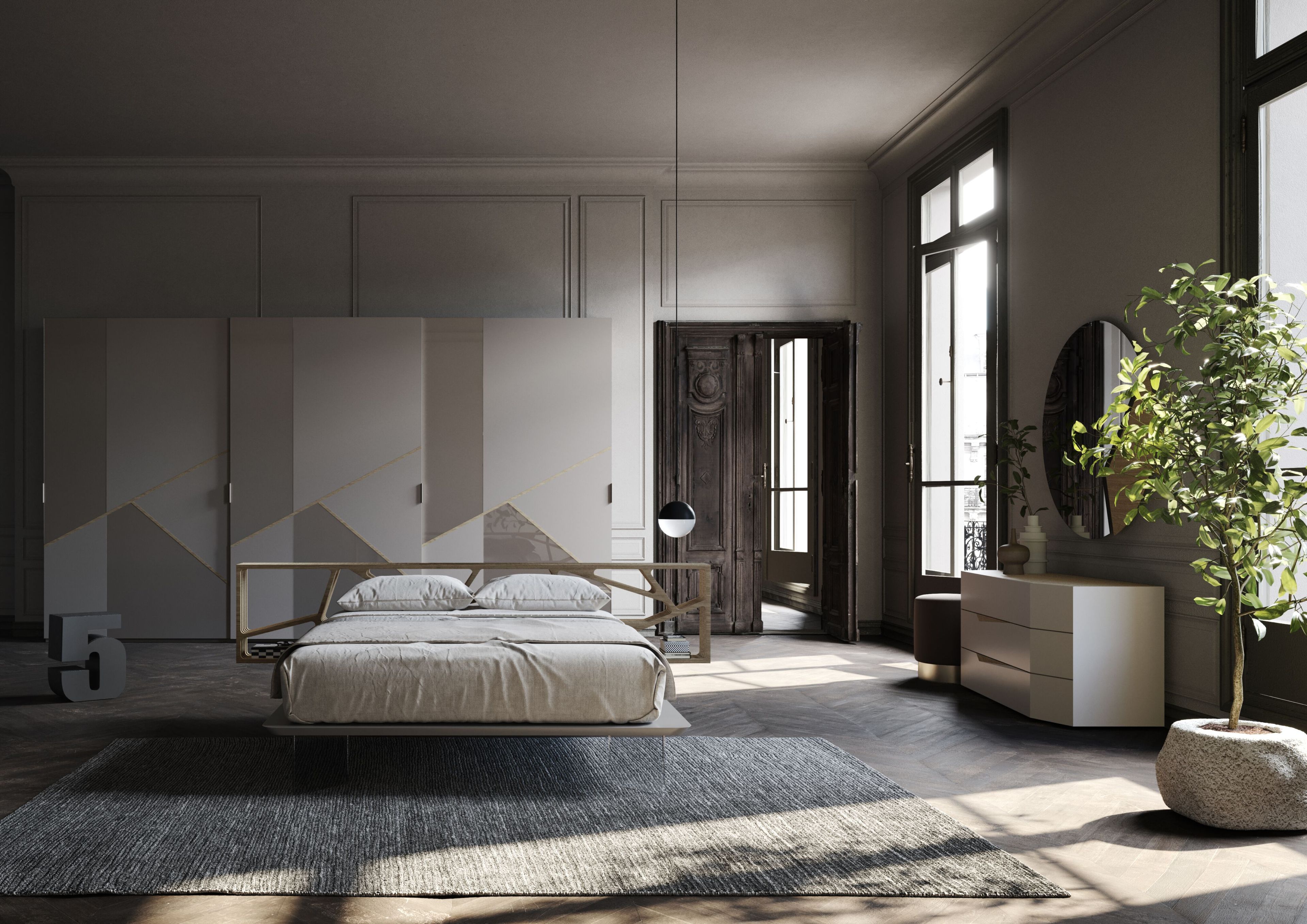 Деревянный шкаф с раздвижными дверями Voltan Аликанте ARCH-00120595 - Вид №3