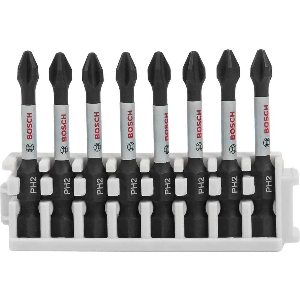 Бита ударная крестовая Bosch Impact Control 2608522330 PH2x50 мм, 8 шт BOSCH PROFESSIONAL STLM-2051575