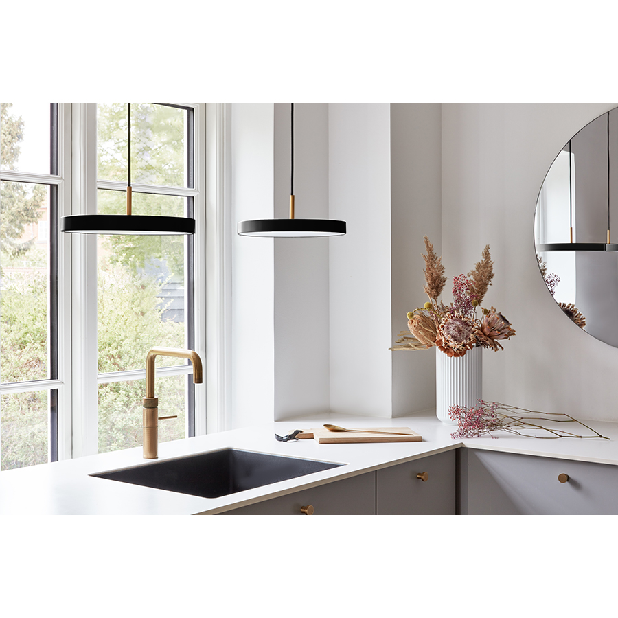 2222 Светильник подвесной , asteria mini, D31, черный UMAGE  - Вид №1