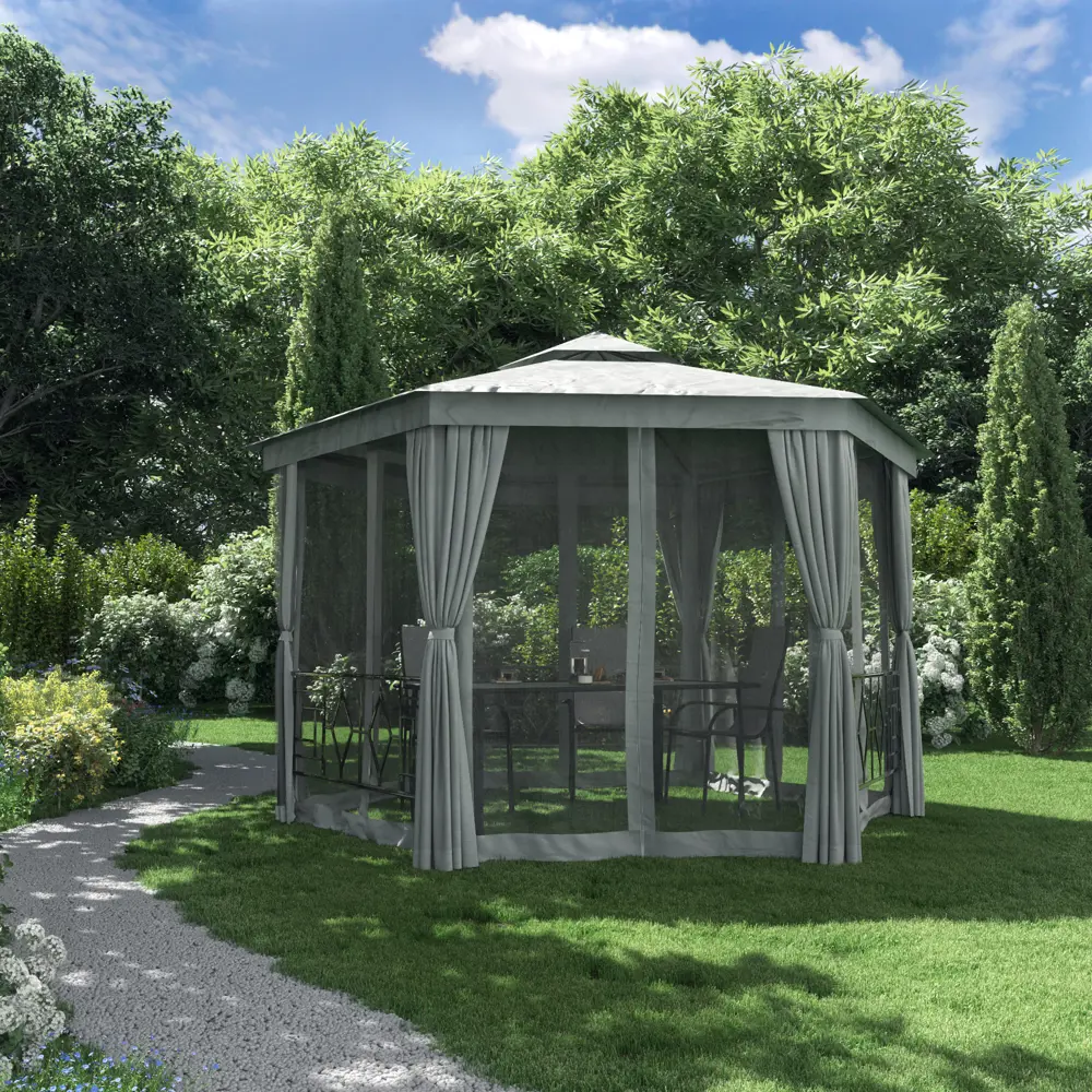 Павильон BEGINIA Нью 2x2x2 м сталь Товар без серии STLM-2175388 - Вид №18