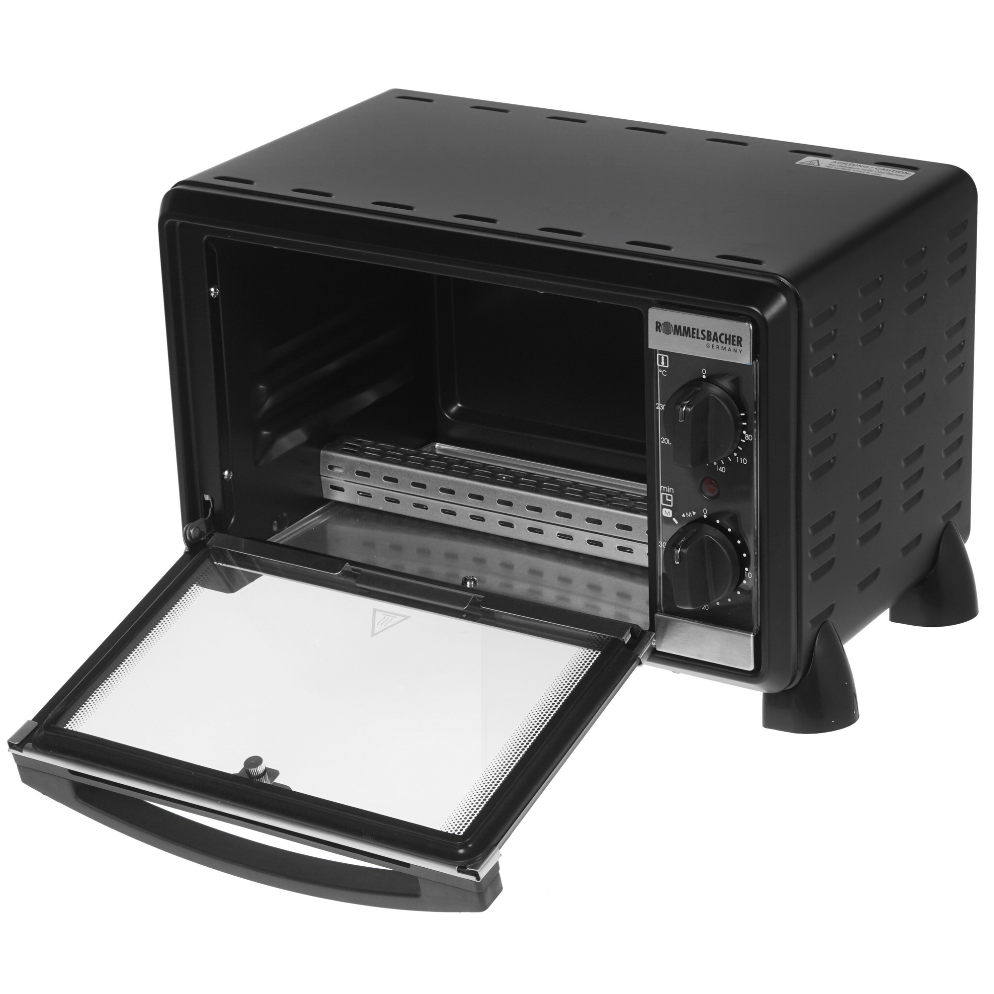 8117070 Мини-печь Rommelsbacher BG 950 черный STDN-0076530 - Вид №4