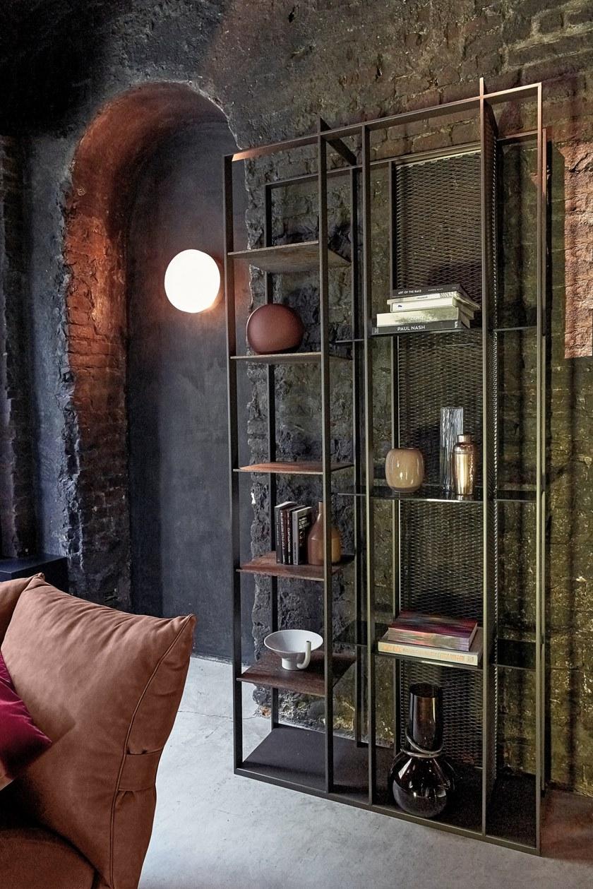 Arketipo Двусторонний книжный шкаф из сукупира и металла sun-id-1470395 - Вид №2