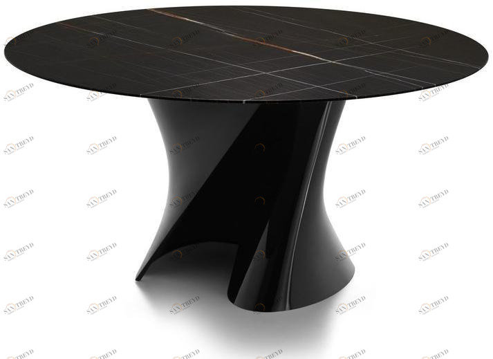 MDF Italia Круглый мраморный стол sun-id-1501218