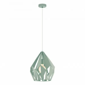 Подвесной светильник Eglo Carlton-P 49026 EGLO CARLTON-P 221638 Зеленый