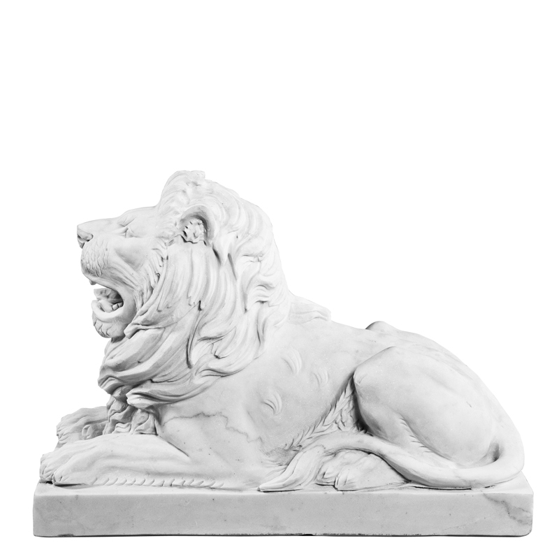 Статуэтки декоративные металлические 2 шт серебряные Lion EICHHOLTZ EICHHOLTZ 062742 Белый  - Вид №7