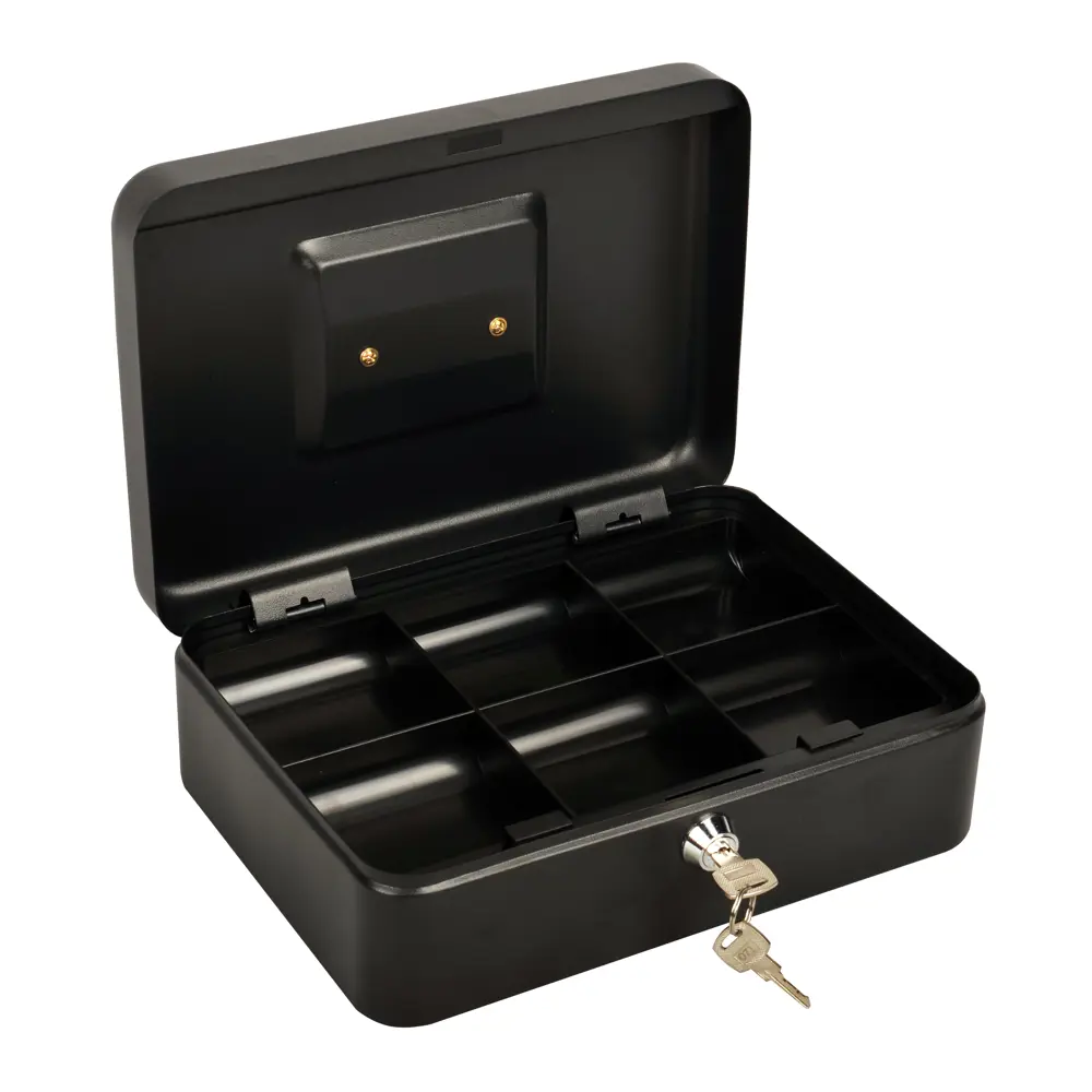 Кэшбокс ключевой замок DILWIS 250x180x90 мм сталь STLM-2018390