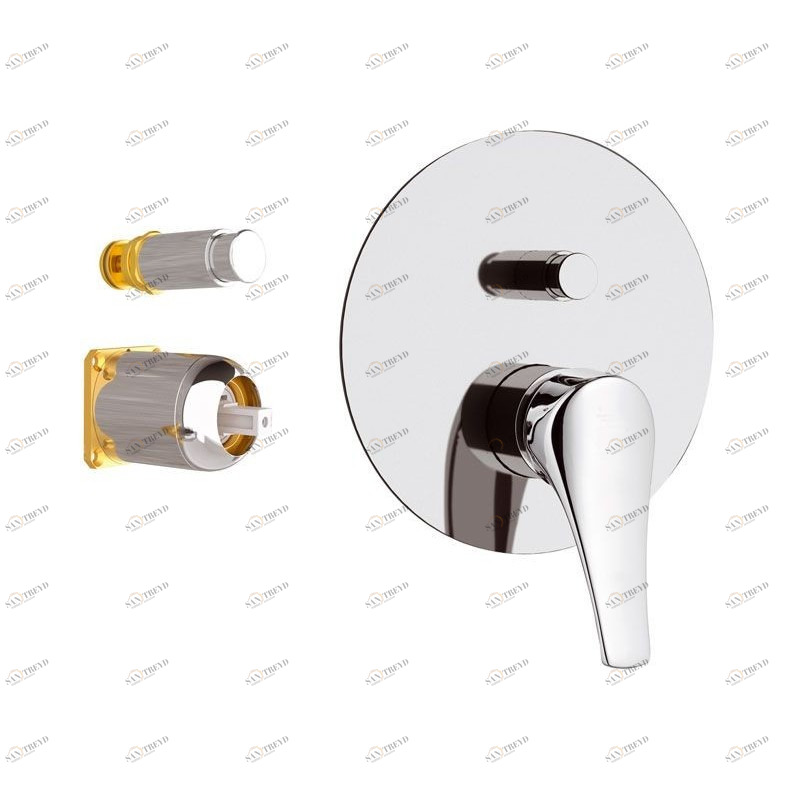 R6612KB Смеситель для ванны DANIEL RUBINETTERIE 