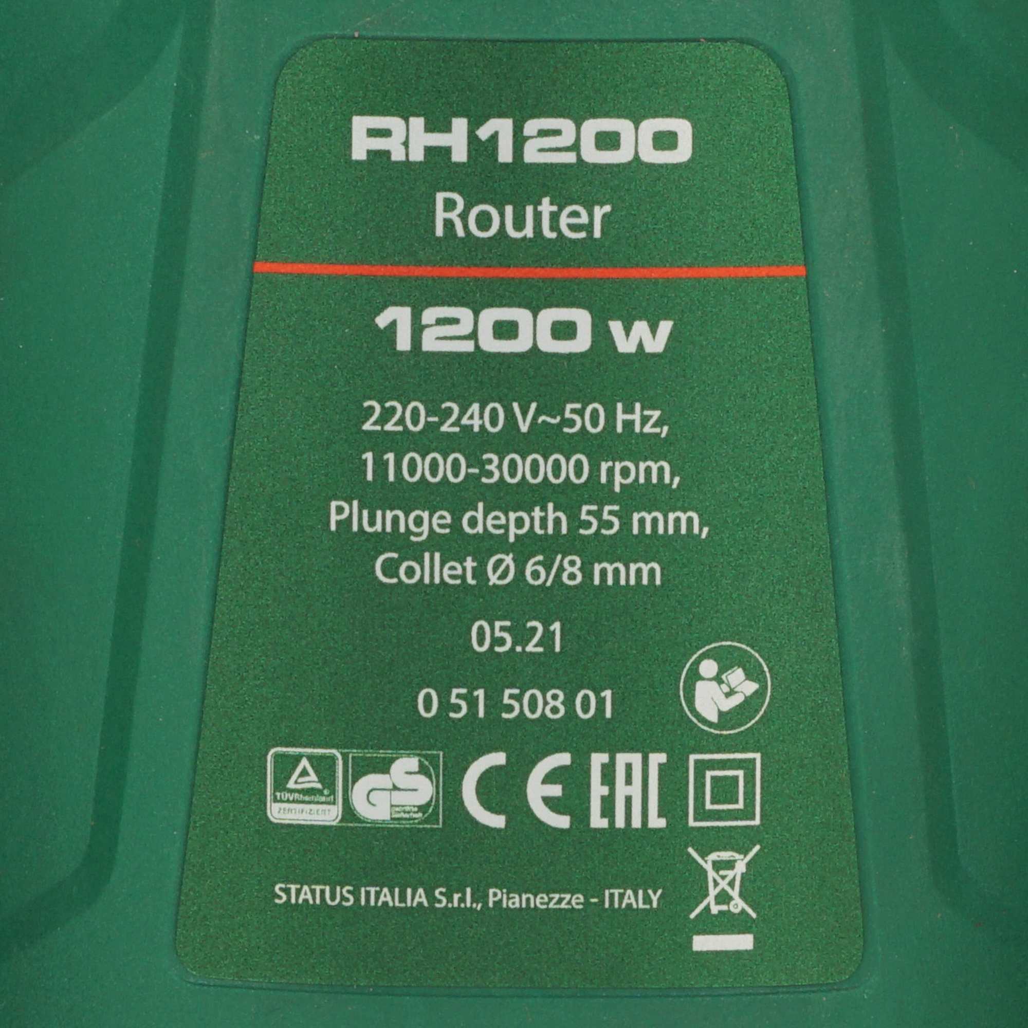 Фрезер STATUS RH1200 9903580 STDN-0134867 - Вид №4