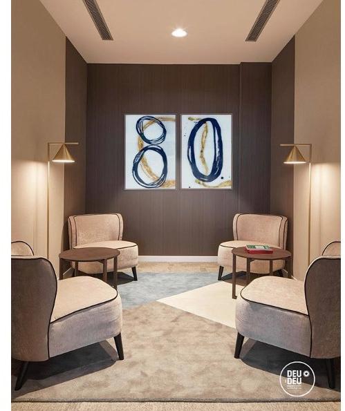 Barcelona Rugs Прямоугольный шерстяной коврик ручной работы Hydraulic sun-id-1396469 - Вид №3