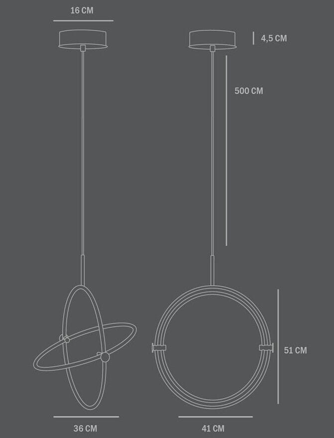 Металлический подвесной светильник 101 Copenhagen Maru ARCH-00063109 - Вид №9