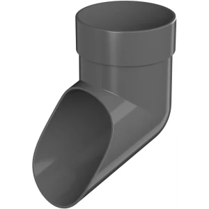 Слив трубы Технониколь Оптима 120x80 мм серый