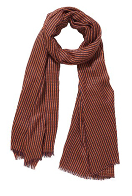 EMILE_O Шарф 70/210 шерсть 100% PETRUSSE Santreyd 