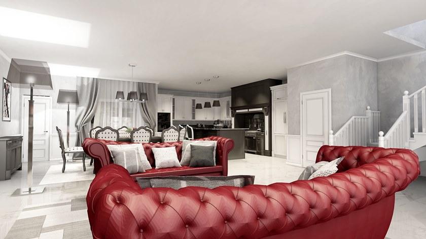 Martini Interiors Кухня на заказ из массива дерева с островком с ручками Lago michigan sun-id-1503889 - Вид №1