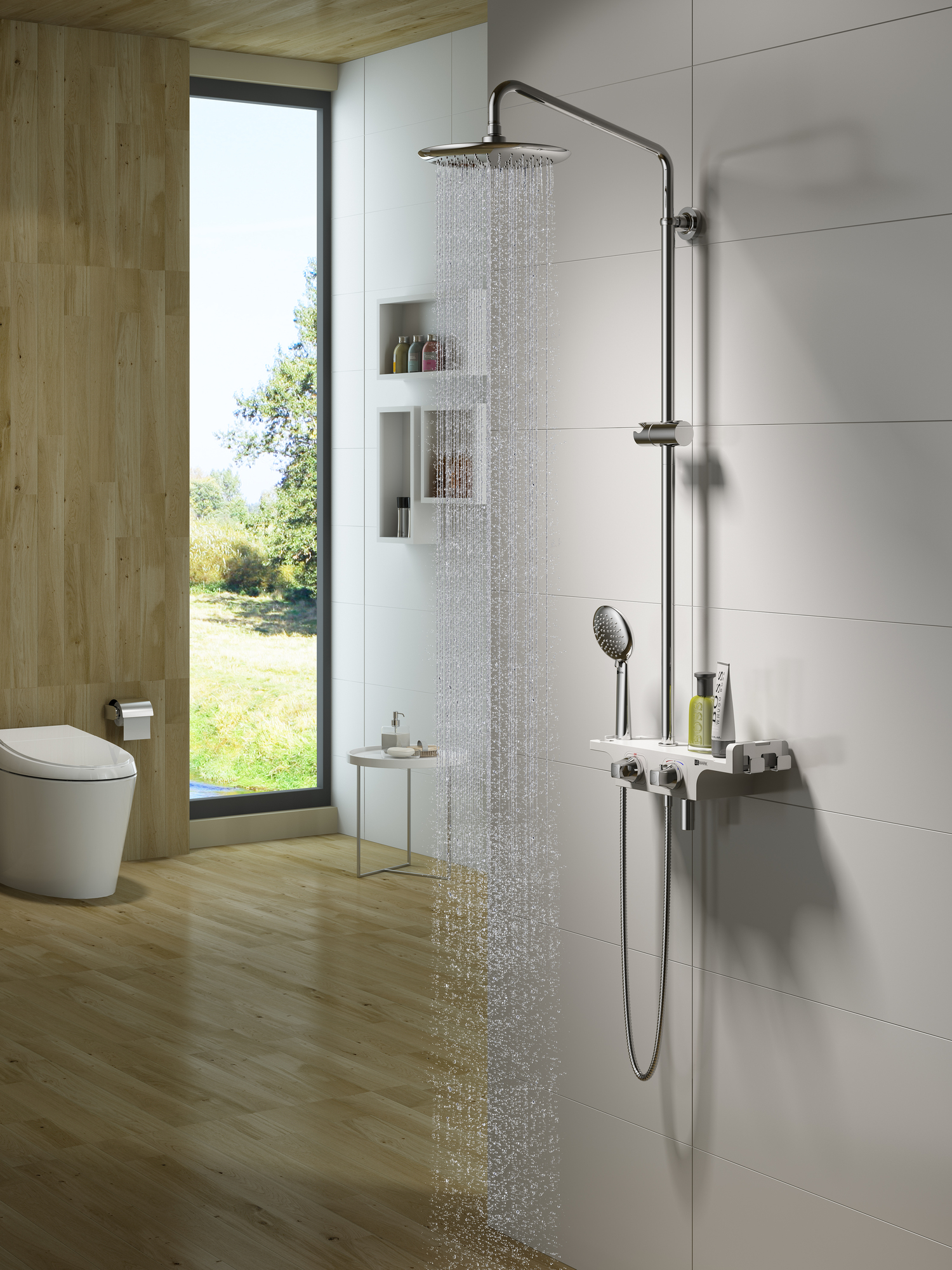 LM7008C Смеситель Tropic LM7008С для ванны и душа, термостатический LEMARK TROPIC  - Вид №2