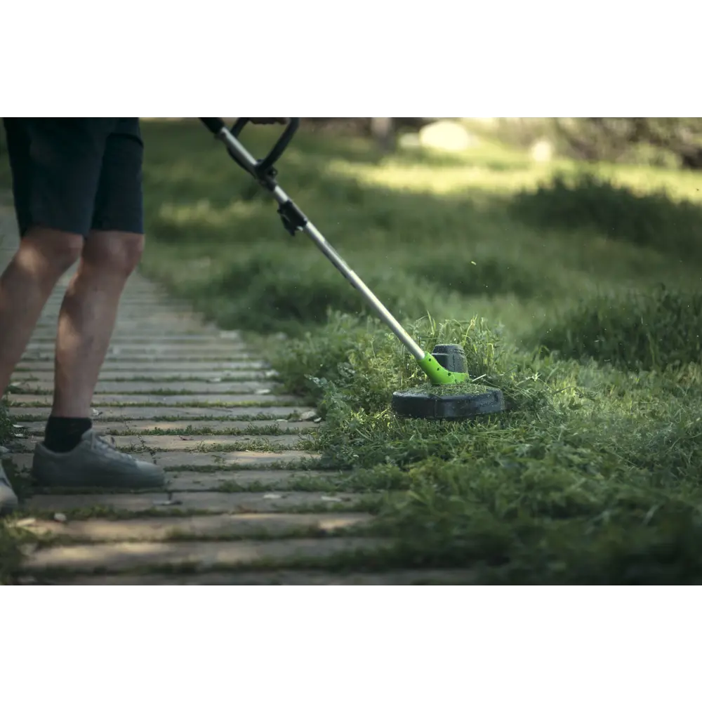 Аккумуляторный триммер Greenworks G40LTK2 40В с АКБ и зарядным устройством 18802773 STLM-0012790 - Вид №13