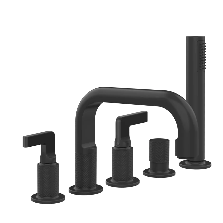 Смеситель для ванны 58040 299 Gessi Inciso МАТОВО-ЧЕРНЫЙ 58040299