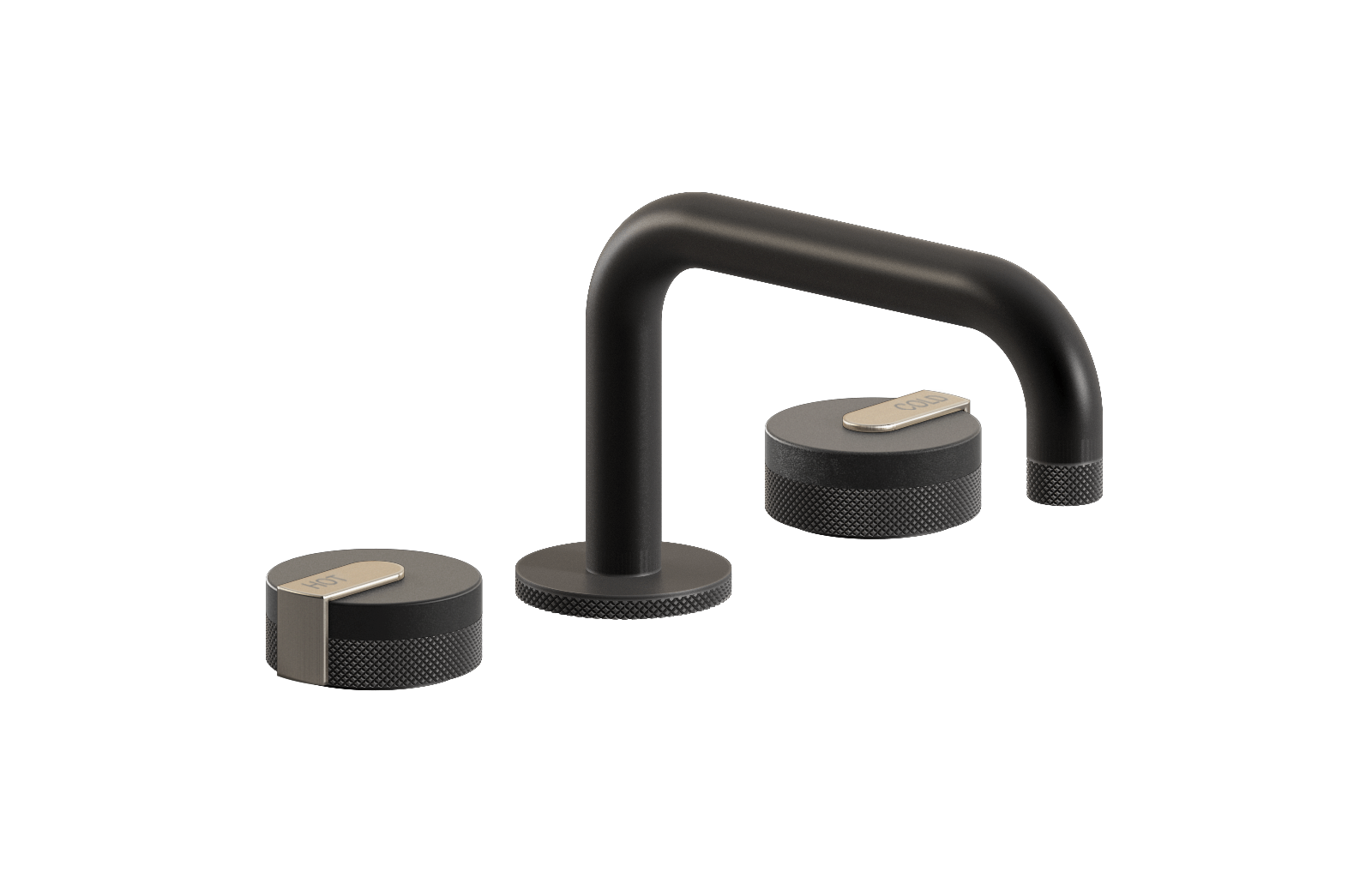 E-11510-R1BK-L1BNi-GM Смеситель для умывальника на 3 отвертия GRAFF MOD+