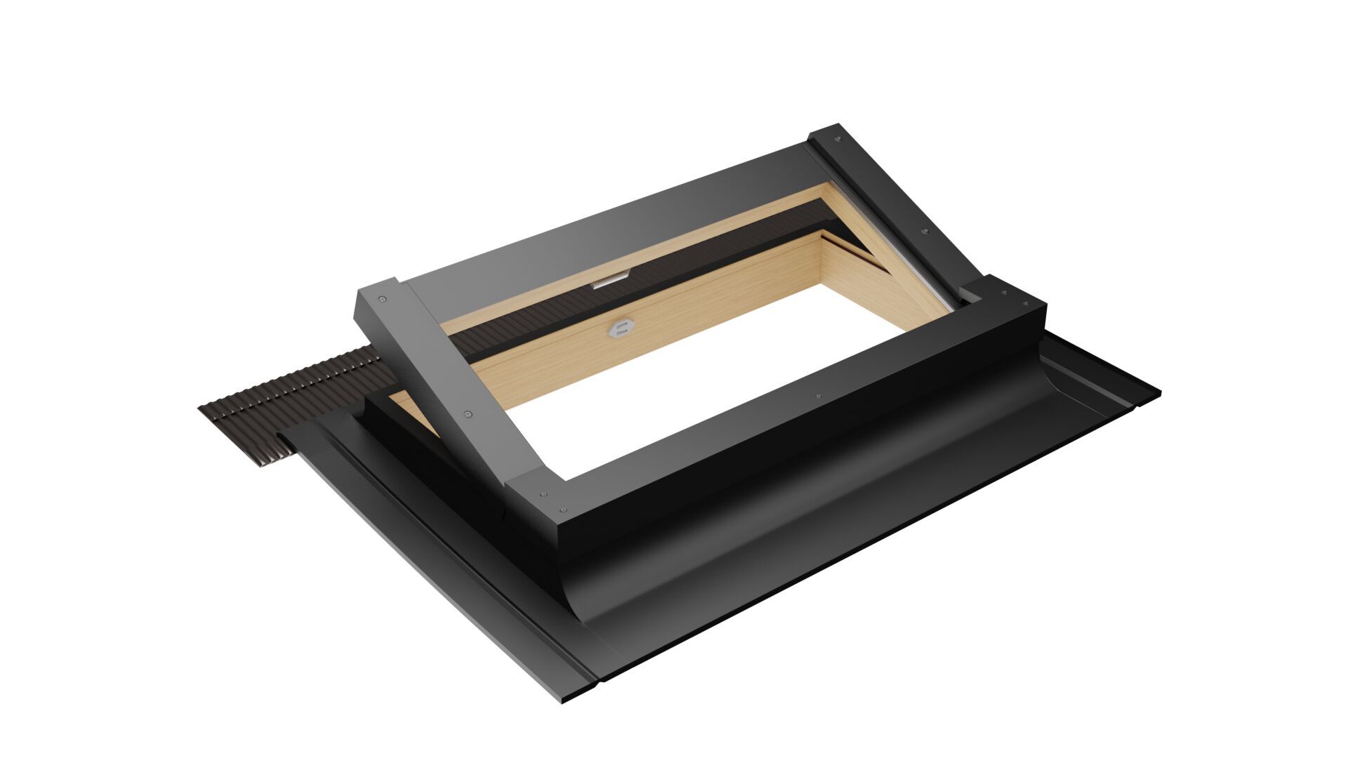 Алюминиевое и деревянное окно vasistas Emica Habitat ARCH-00115375 - Вид №7