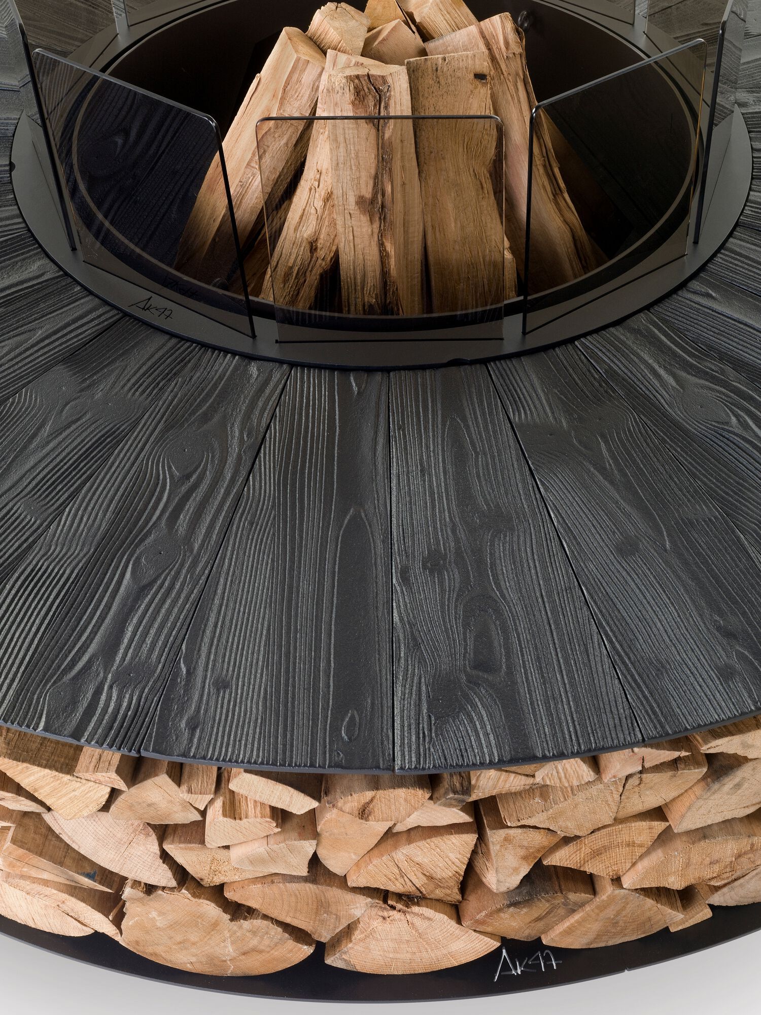 Стальная жаровня Ak47 Design ZERO TEXTURE ARCH-00118609 - Вид №7