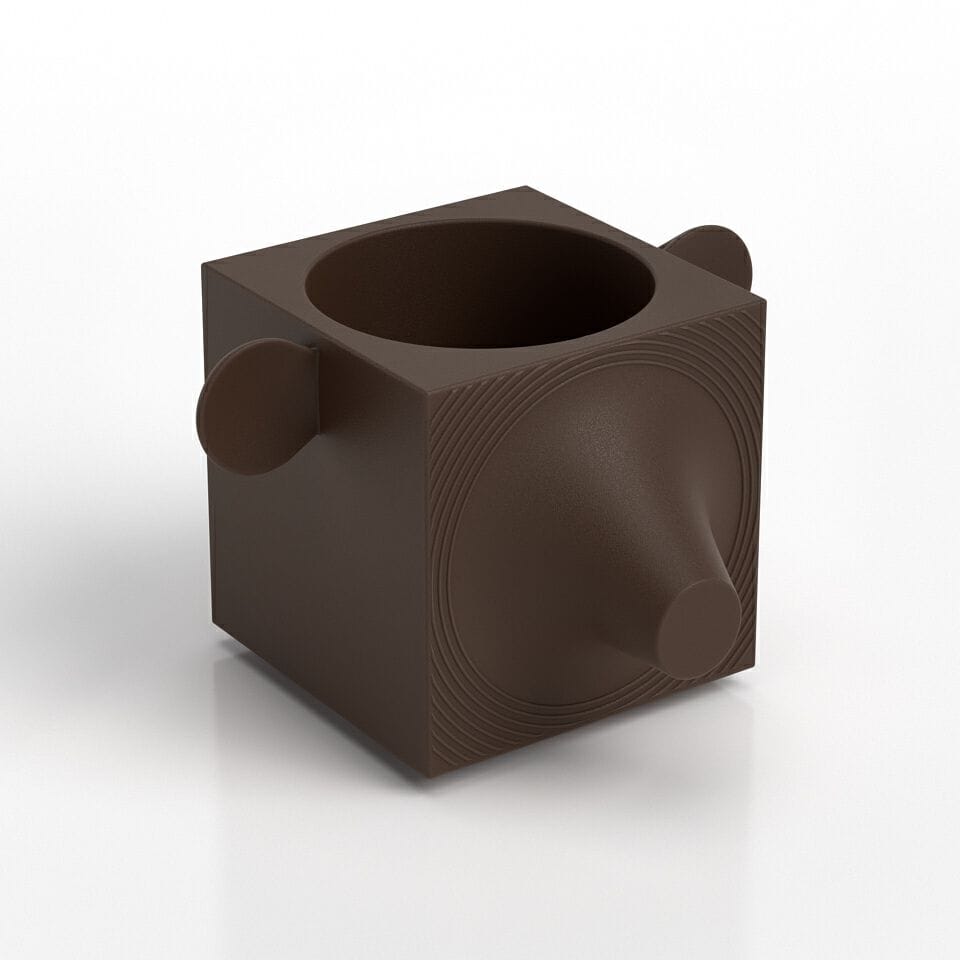 Квадратный полиэтиленовый садовый горшок Lyxo Design FERA CAPO ARCH-00031111 - Вид №13