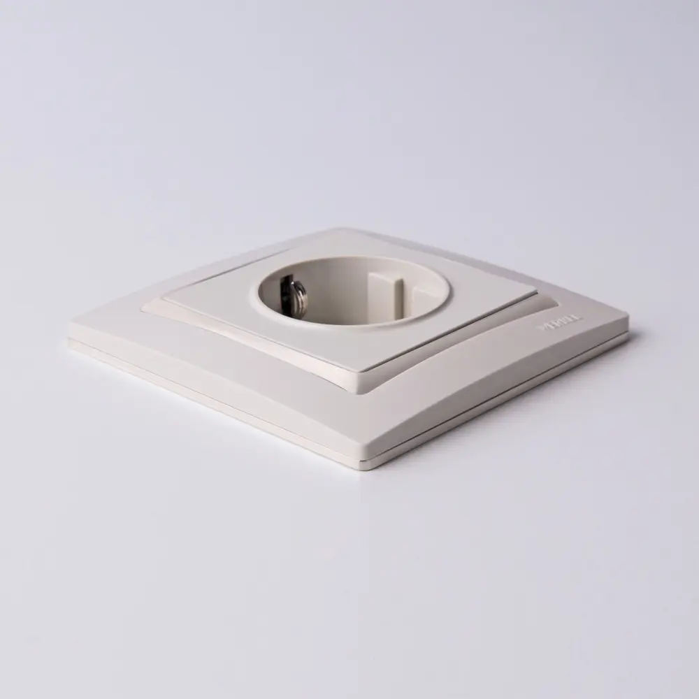 Рамка для розетки Werkel Snabb Basic 1 пост цвет слоновая кость 85539952 STLM-2051283 - Вид №1