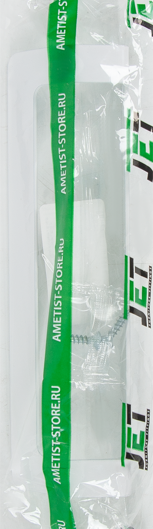 84534646 Ручка-профиль CТ3 156 мм сталь, цвет белый STLM-0051564 JET  - Вид №4