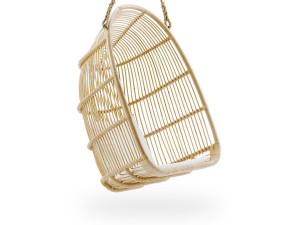 Подвесное кресло из ротанга